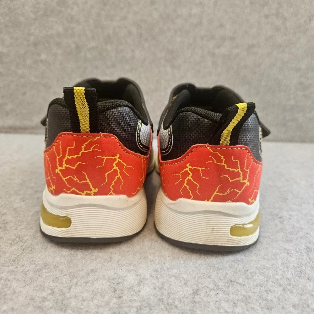 POKEMON PIKACHU KIDS | Shoes Sz 1 Black Yellow Gray Red Sneaker Light up Anime